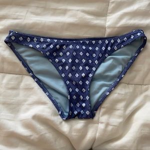 patterned bikini bottoms